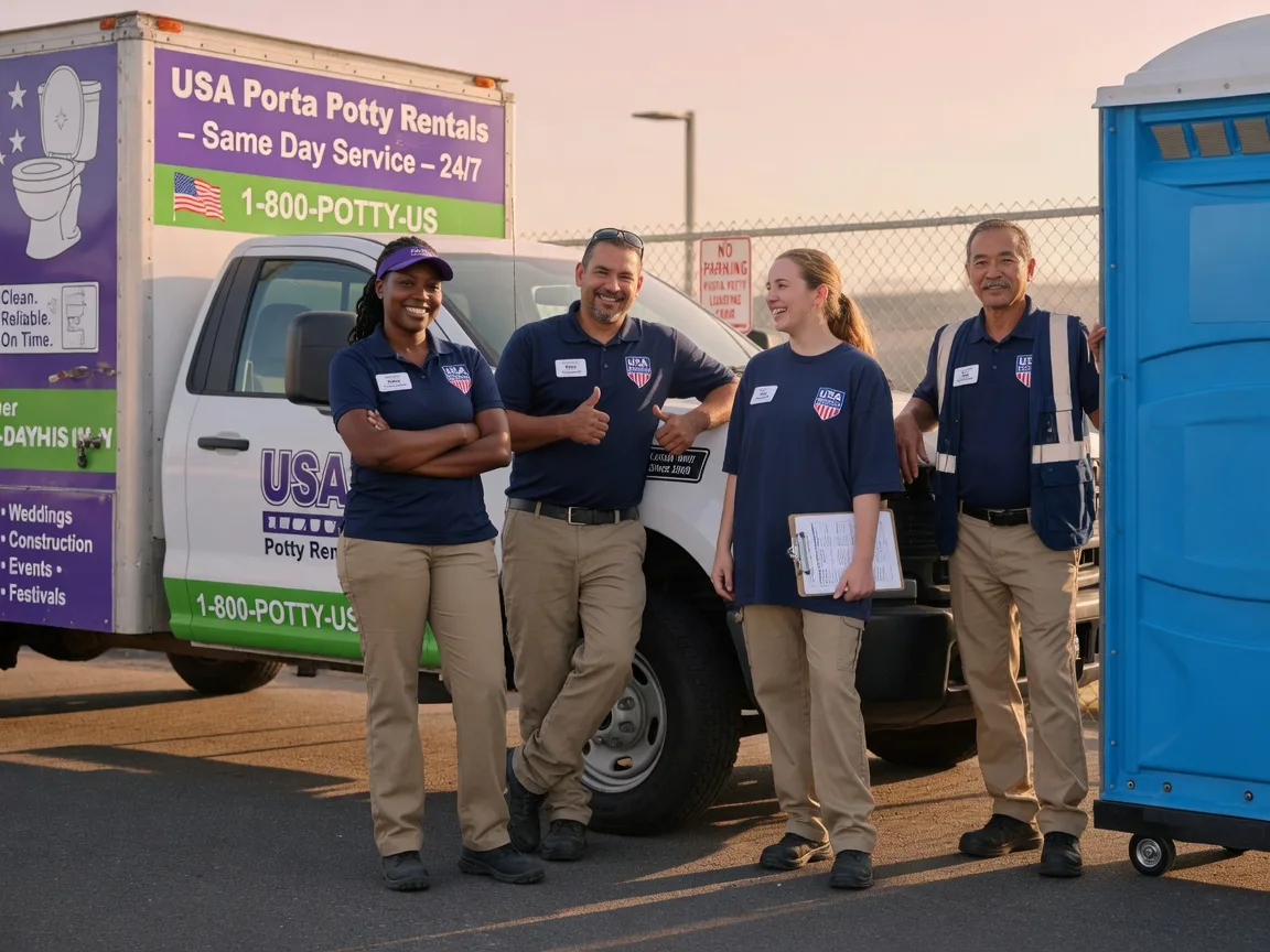 Porta Potty Rental company in Des Arc, AR